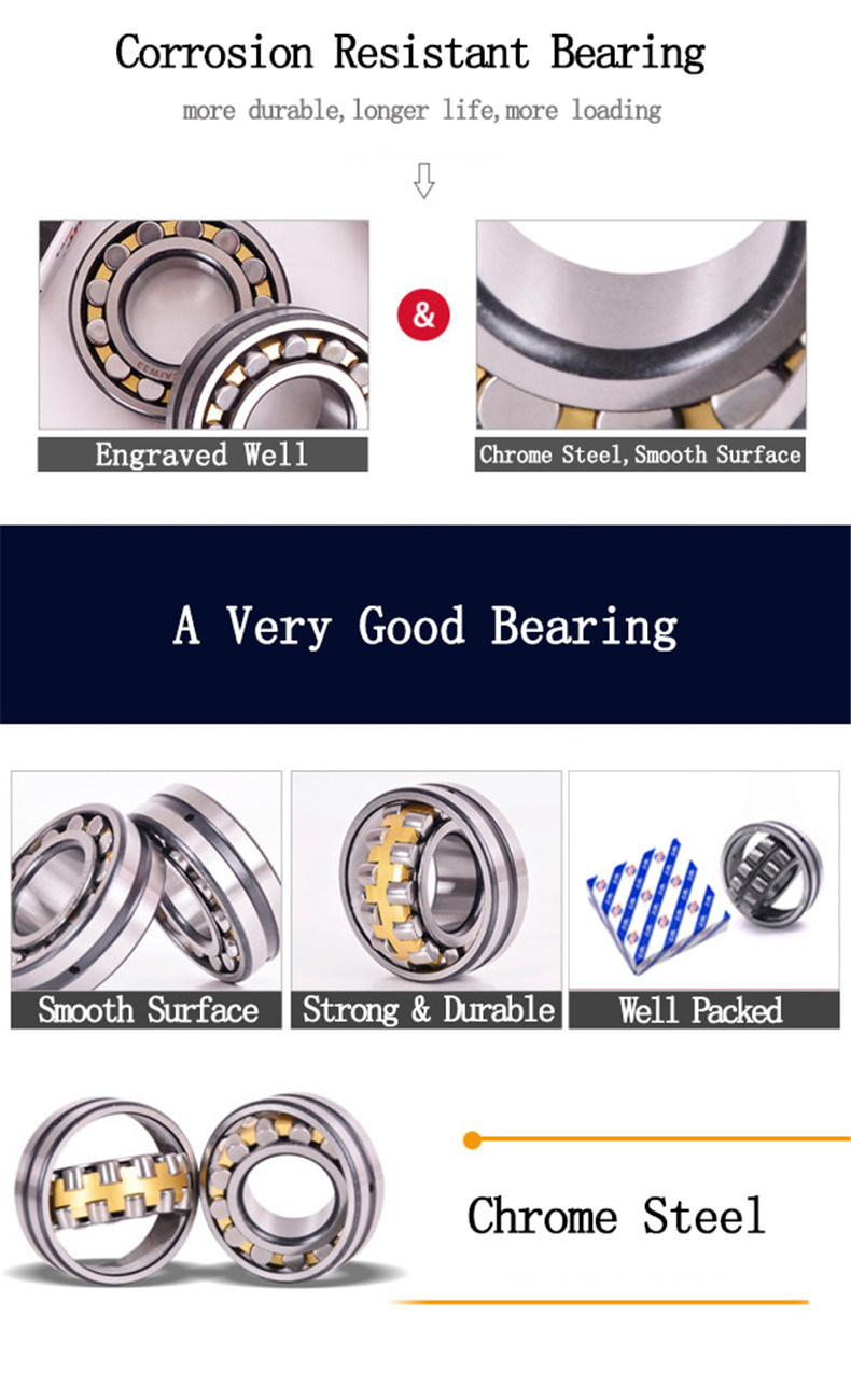 Geräuscharmer SKF-Kugelrollenlager 22352cc für Zementmischer